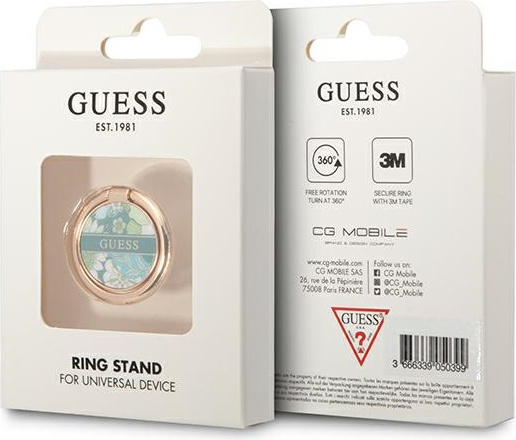 Držáček Guess Ring stand GURSHCHMAN green Flower