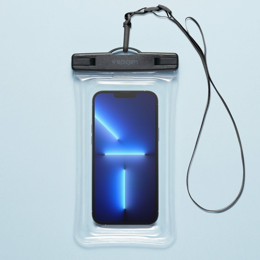 Kryt Spigen A610 Universal Waterproof Float Case Crystal Clear