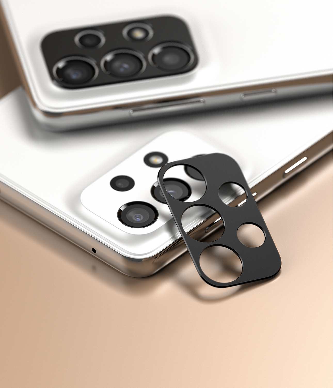 Kryt Ringke Camera Styling Samsung Galaxy A73 5G/A53 5G/A33 5G Black