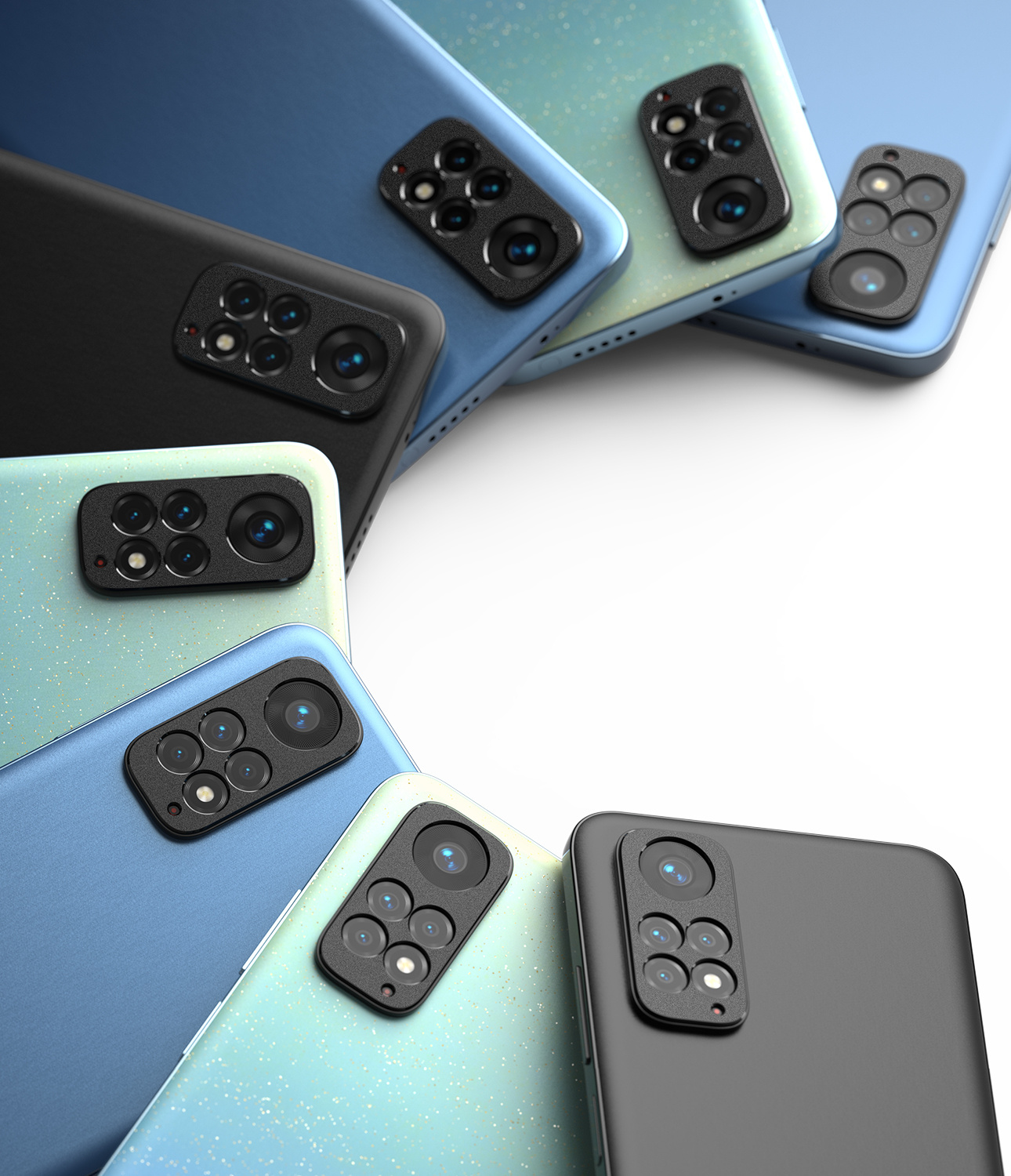 Kryt Ringke Camera Styling Redmi Note 11 Black