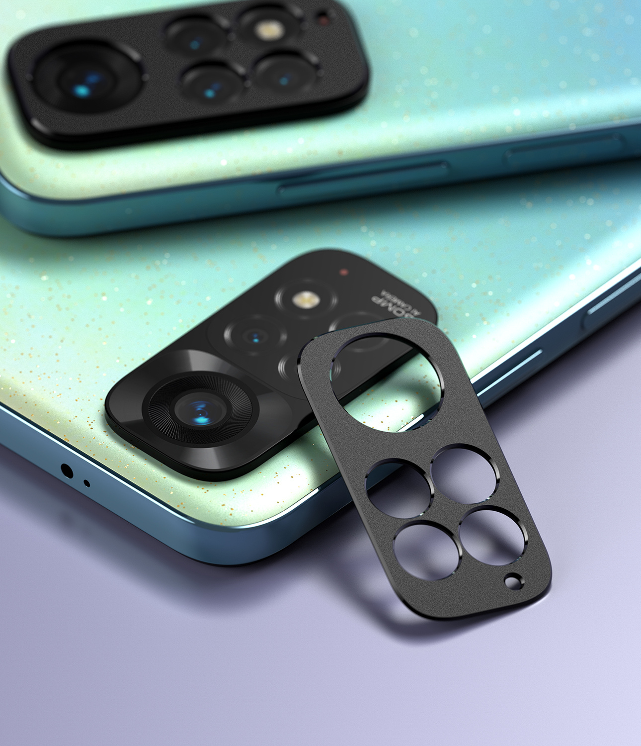 Kryt Ringke Camera Styling Redmi Note 11 Black