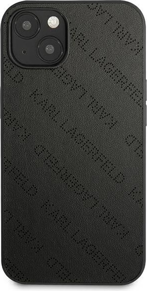 Kryt Karl Lagerfeld KLHCP13SPTLK Apple iPhone 13 mini hardcase black Perforated Allover