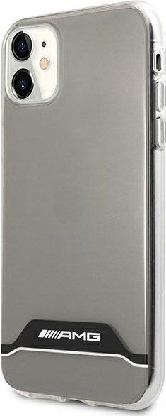 Kryt Mercedes AMG AMHCN61TCBW Apple iPhone 11 transparent hardcase Electroplate Black&White