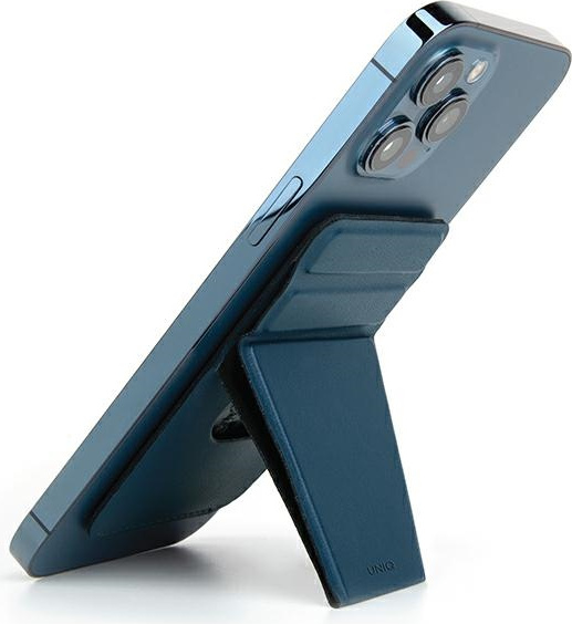 Kryt UNIQ Lyft MagSafe Card Holder and stand blue