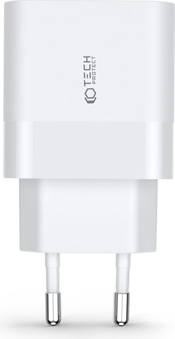 Síťová nabíječka Tech-Protect C30W 2-port Network Charger PD 30W QC 3.0 White