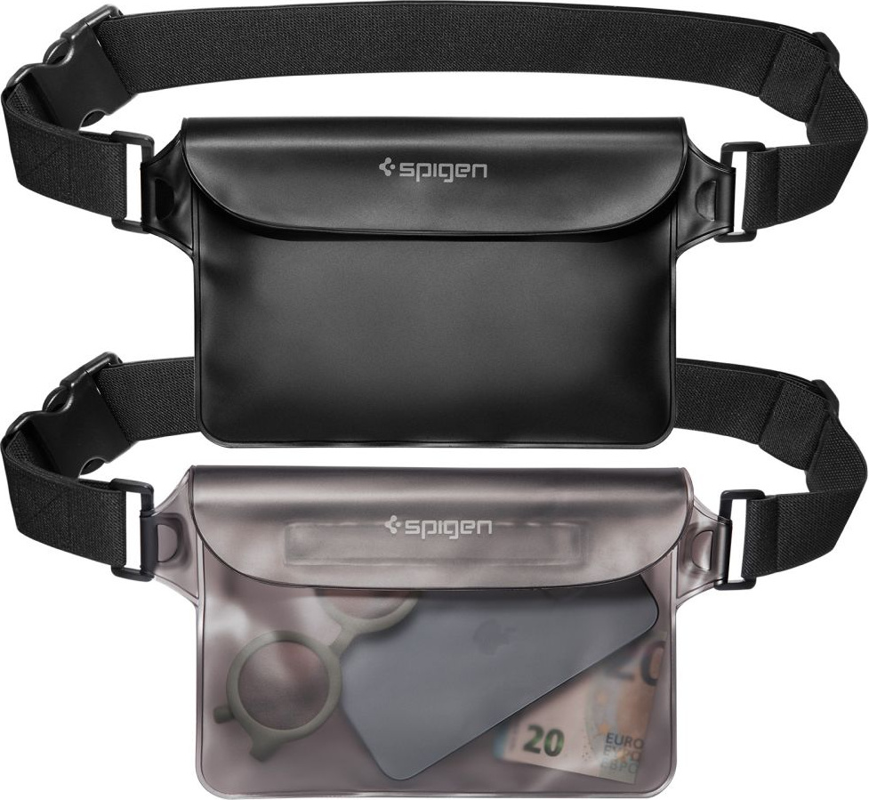 Kryt Spigen A620 Universal Waterproof Waist Bag Black