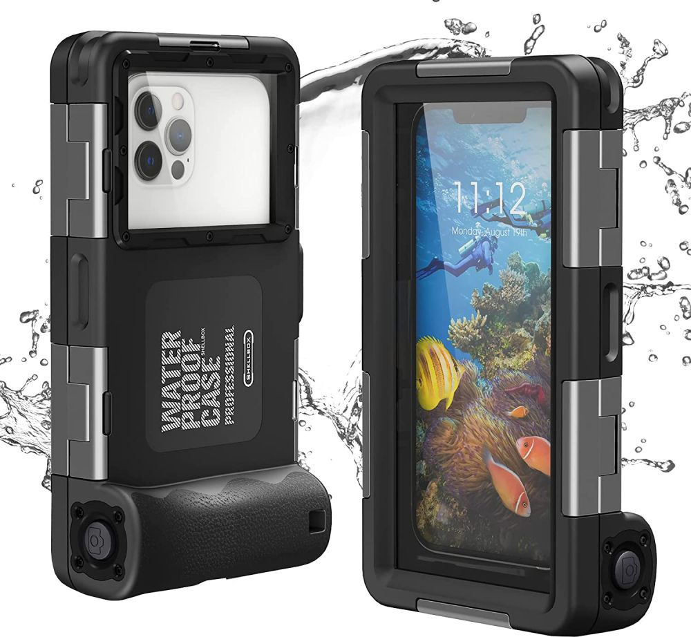 Kryt Tech-Protect IPX8 Universal Diving Waterproof Case Black