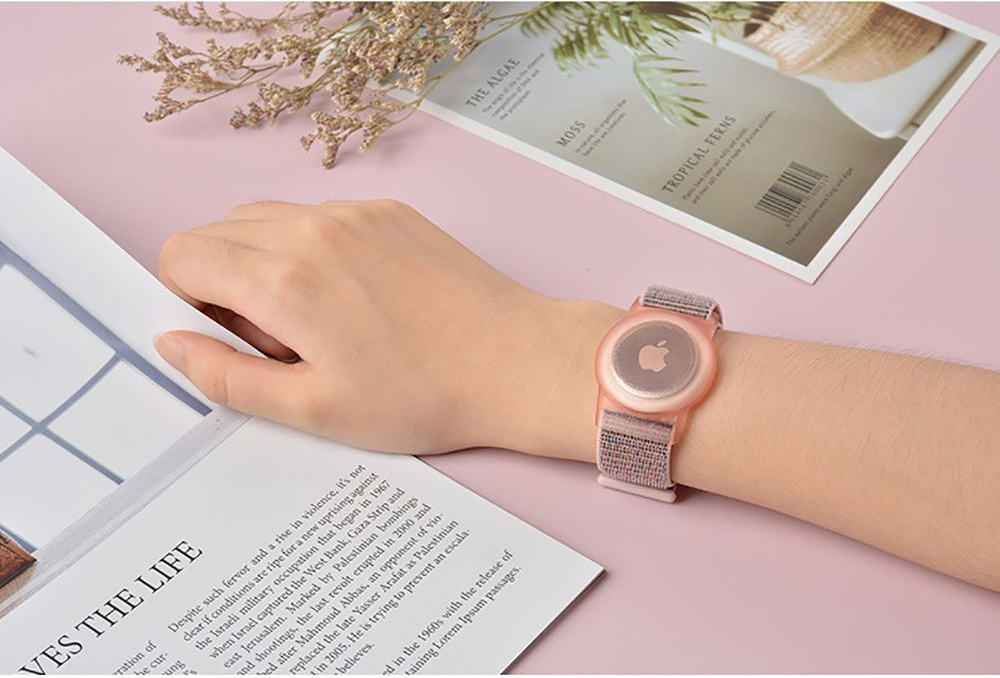 Kryt Tech-Protect Nylon For Kids Apple AirTag Blue