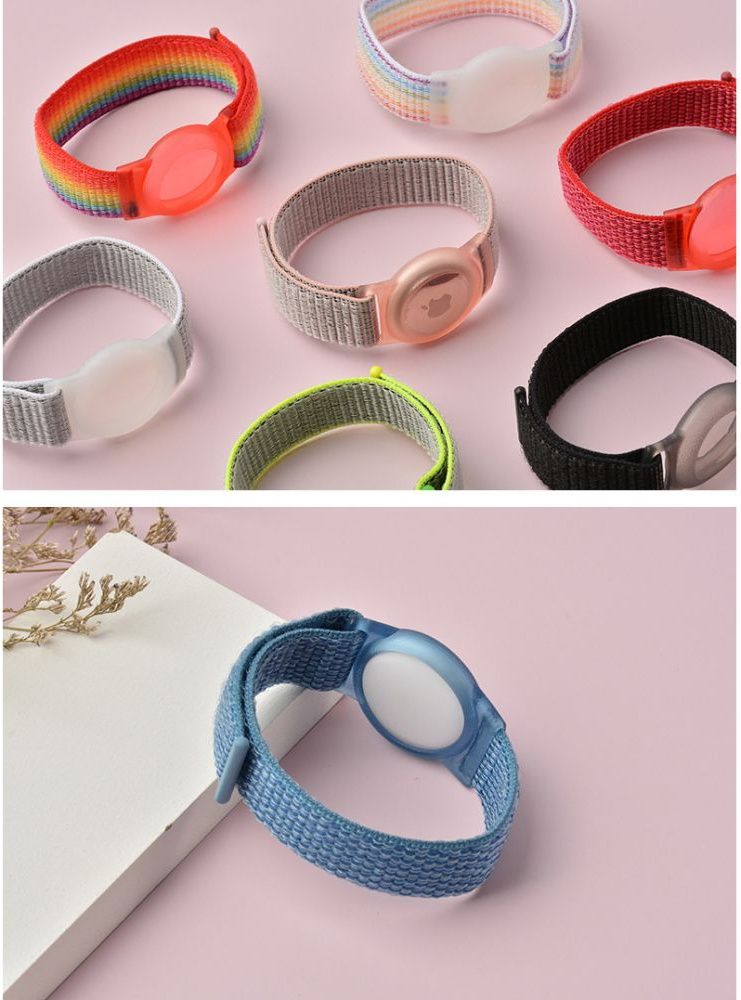 Kryt Tech-Protect Nylon For Kids Apple AirTag Blue