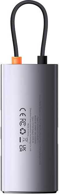Hub 6in1 Baseus Metal Gleam Series USB-C - 4x USB 3.0