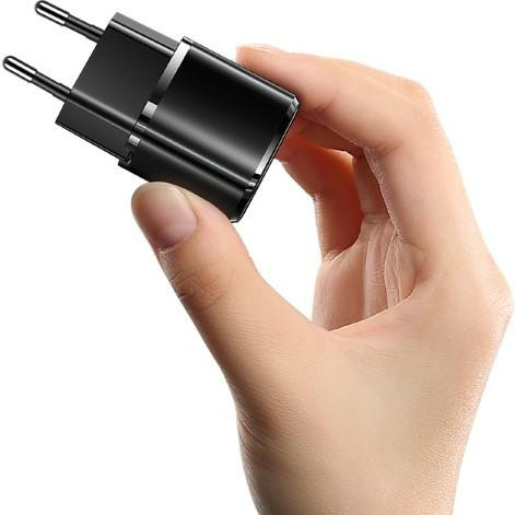 Síťová nabíječka USAMS 1xUSB-C T36 mini 20W PD3.0 Fast Charging black CC124TC01 (US-CC124)
