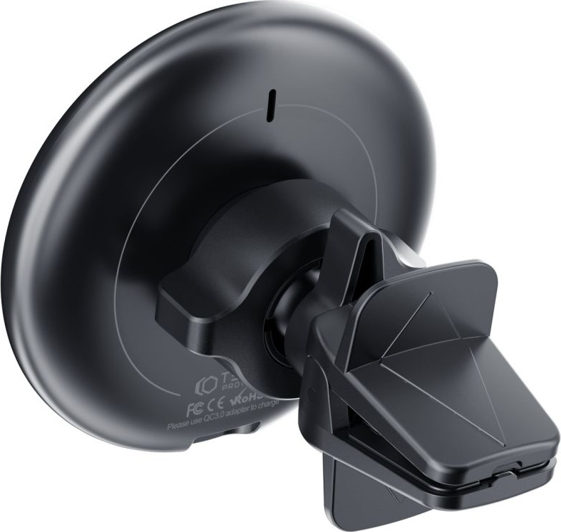Držák do auta Tech-Protect A2 Magnetic MagSafe Vent Wireless Charger 15W, Black