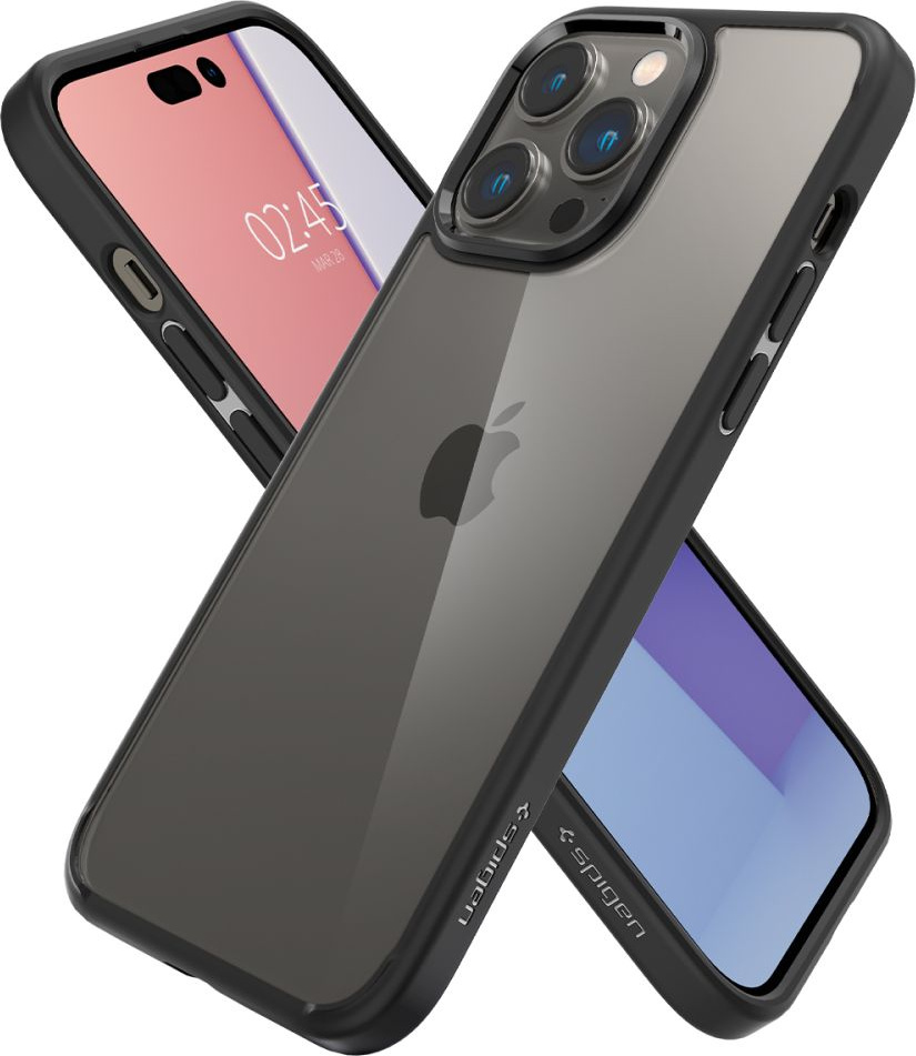 Kryt Spigen Ultra Hybrid Apple iPhone 14 Pro Matte Black