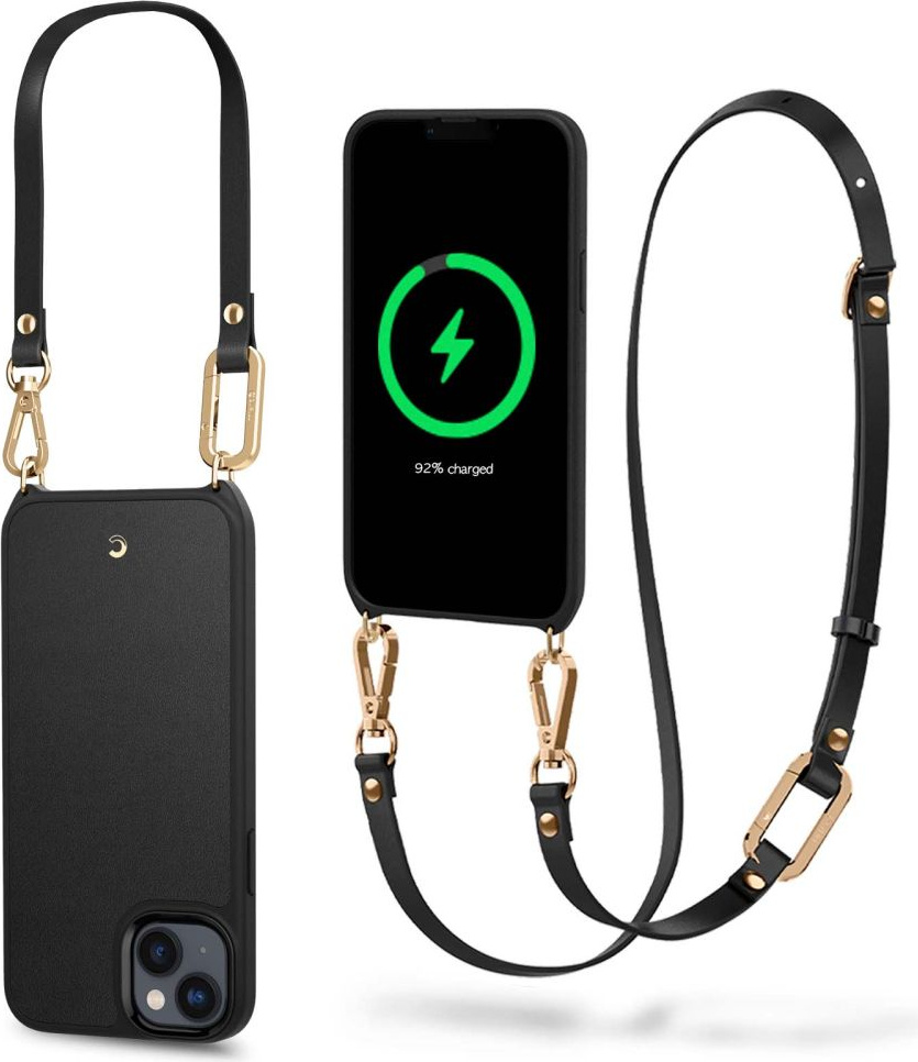 Kryt Spigen Cyrill Classic Charm Mag MagSafe Apple iPhone 14 Plus / 15 Plus Black