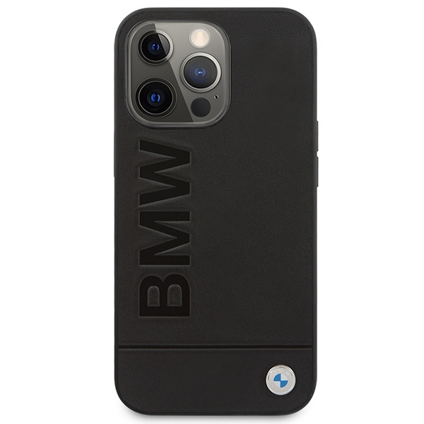 Kryt BMW BMHMP14XSLLBK Apple iPhone 14 Pro Max black hardcase Signature Logo Imprint Magsafe