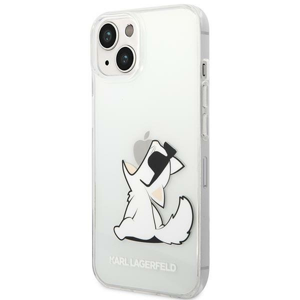 Kryt Karl Lagerfeld KLHCP14MCFNRC Apple iPhone 14 Plus / 15 Plus hardcase transparent Choupette Fun