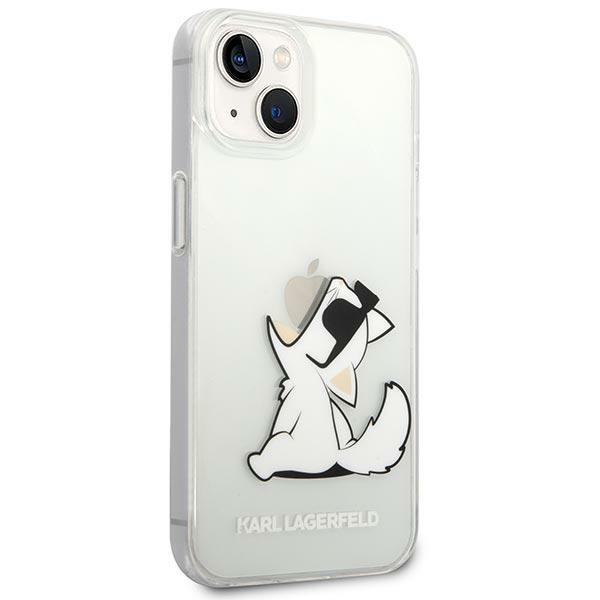 Kryt Karl Lagerfeld KLHCP14MCFNRC Apple iPhone 14 Plus / 15 Plus hardcase transparent Choupette Fun