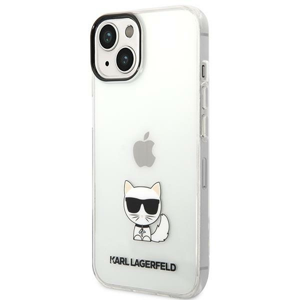 Kryt Karl Lagerfeld KLHCP14MCTTR Apple iPhone 14 Plus / 15 Plus hardcase transparent Choupette Body