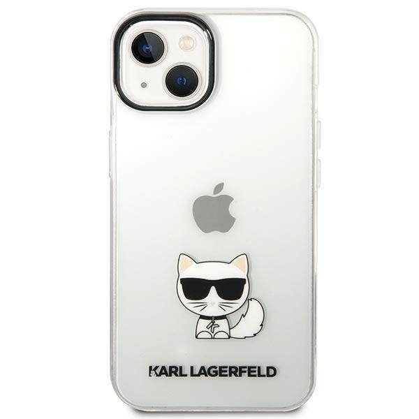 Kryt Karl Lagerfeld KLHCP14MCTTR Apple iPhone 14 Plus / 15 Plus hardcase transparent Choupette Body
