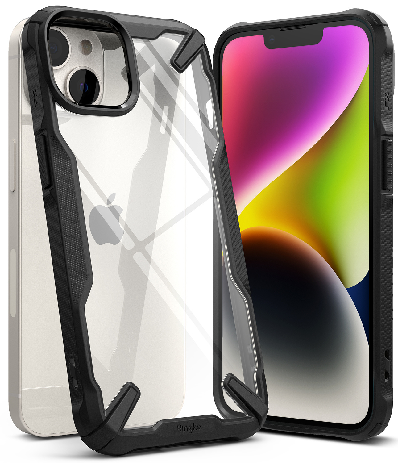 Kryt Ringke Fusion-X Design Apple iPhone 14 Plus / 15 Plus Black