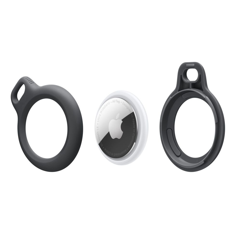 Kryt Tech-Protect Rough Apple AirTag Black