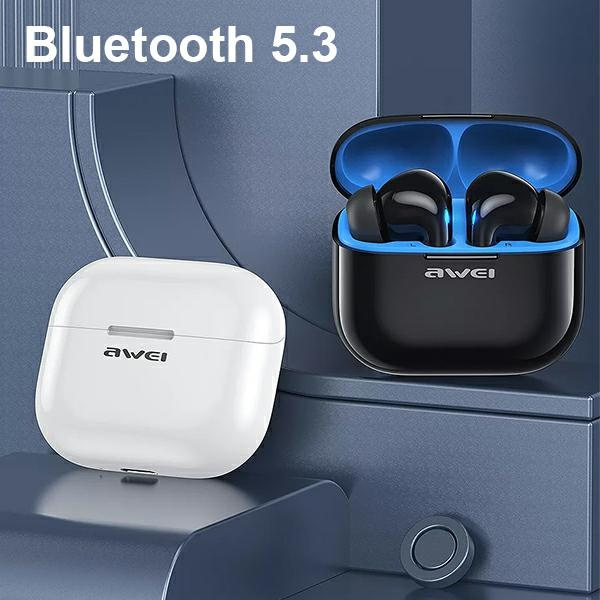 Sluchátka AWEI T1 Pro TWS  Bluetooth 5.3 black