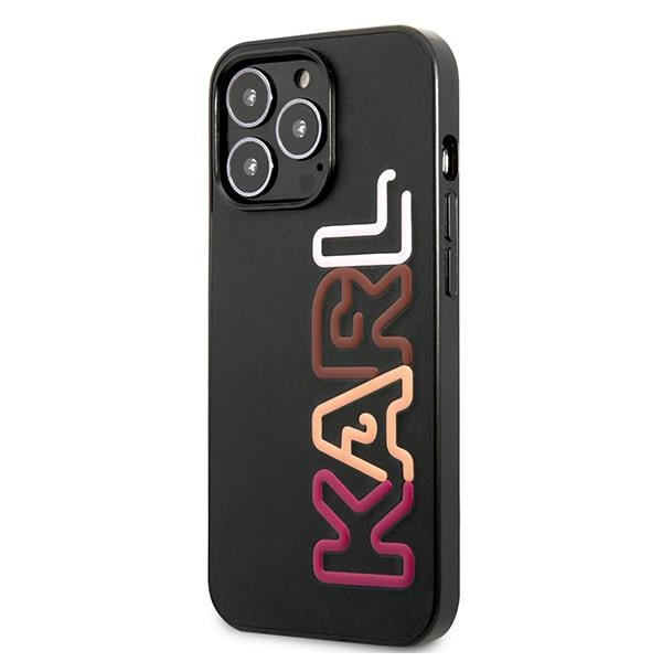 Kryt Karl Lagerfeld KLHCP13LPCOBK Apple iPhone 13 Pro black hardcase Multipink Brand