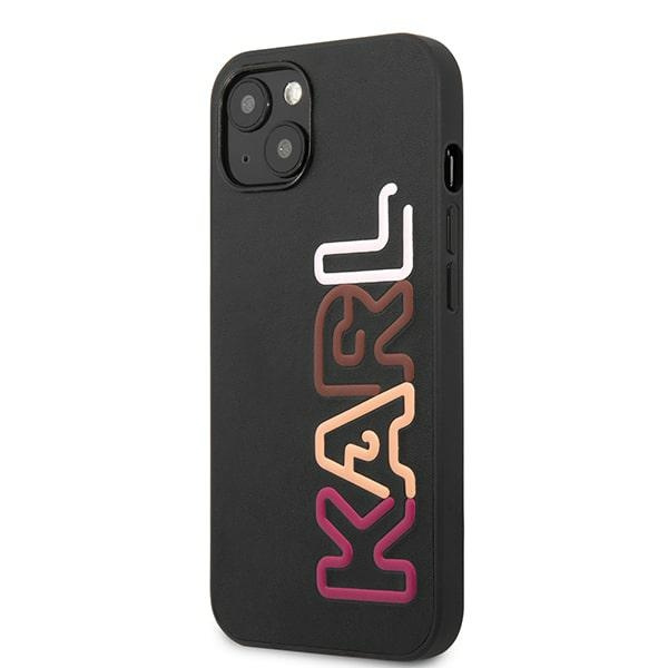 Kryt Karl Lagerfeld KLHCP13SPCOBK Apple iPhone 13 mini black hardcase Multipink Brand