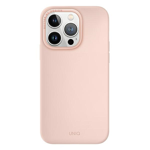 Kryt UNIQ Lino Hue Apple iPhone 14 Pro Magclick Charging blush pink