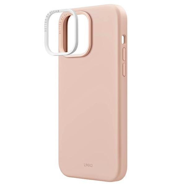 Kryt UNIQ Lino Hue Apple iPhone 14 Pro Max Magclick Charging blush pink