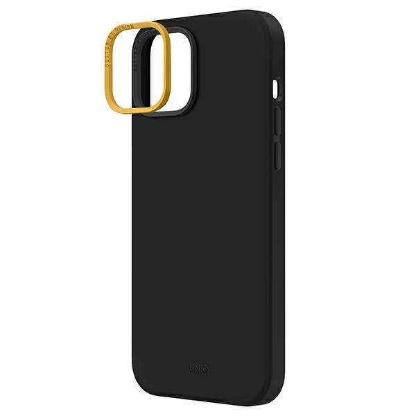 Kryt UNIQ Lino Apple iPhone 14 Plus / 15 Plus midnight black