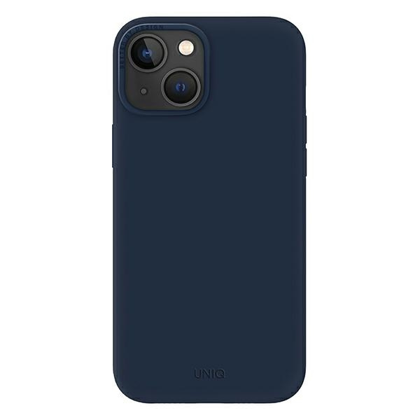 Kryt UNIQ Lino Apple iPhone 14 Plus / 15 Plus marine blue