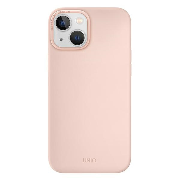 Kryt UNIQ Lino Apple iPhone 14 Plus / 15 Plus blush pink