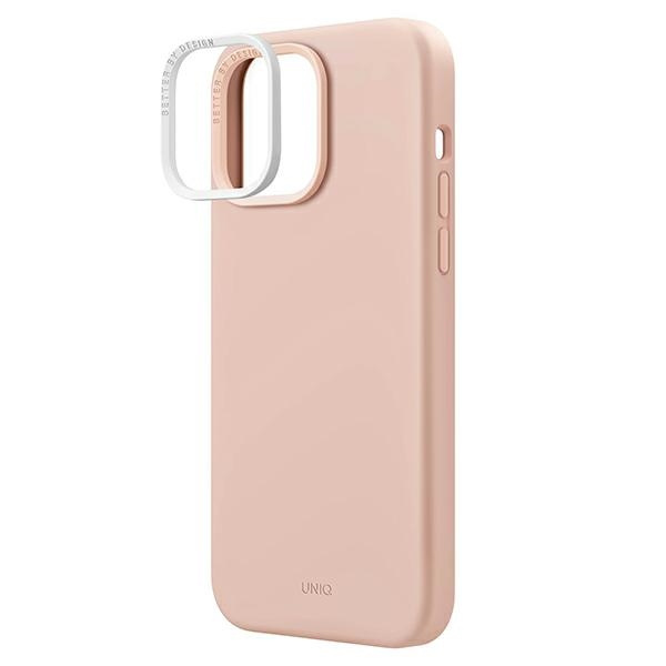 Kryt UNIQ Lino Apple iPhone 14 Pro pink blush