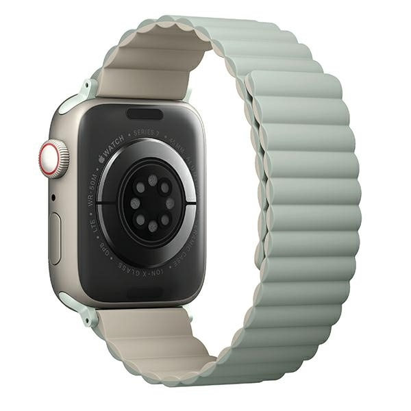 Kryt UNIQ Revix strap Apple Watch 4/5/6/7/8/SE/SE2/9/10 40/41/42mm Reversible Magnetic green-beige/sage-beige