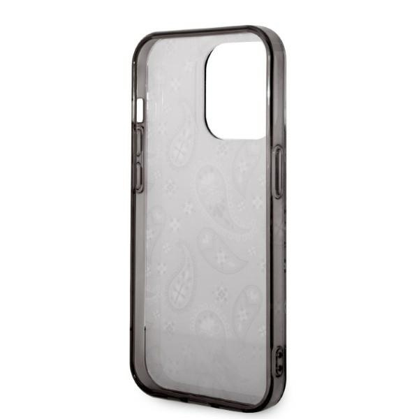 Kryt Guess GUHCP14LHGBNHK Apple iPhone 14 Pro black hardcase Bandana Paisley