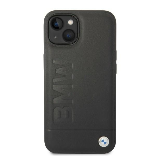 Kryt BMW BMHMP14MSLLBK Apple iPhone 14 Plus / 15 Plus black hardcase Signature Logo Imprint Magsafe