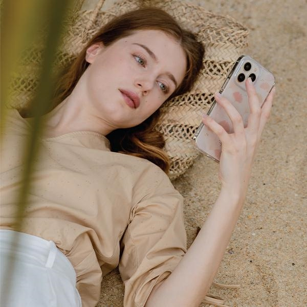 Kryt UNIQ Coehl Meadow Apple iPhone 14 Pro spring pink