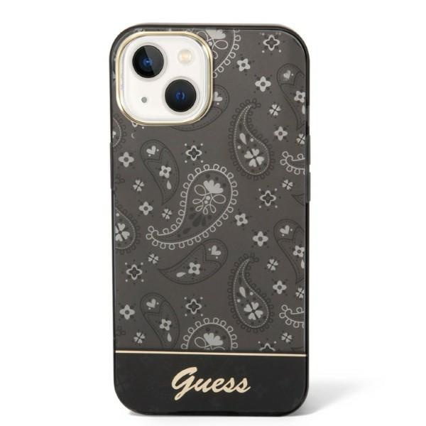 Kryt Guess GUHCP14MHGBNHK Apple iPhone 14 Plus / 15 Plus barva černá hardcase Bandana Paisley