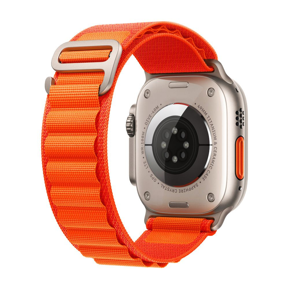 Kryt Tech-Protect Nylon Pro Strap Apple Watch 4/5/6/7/SE/8/9/Ultra 44/45/49mm Orange