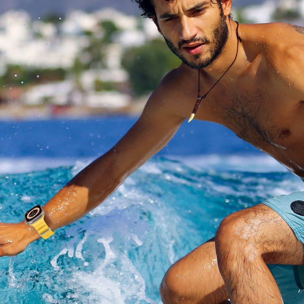 Kryt Tech-Protect Iconband Pro Apple Watch 4/5/6/7/SE/8/9/Ultra 44/45/49mm Yellow