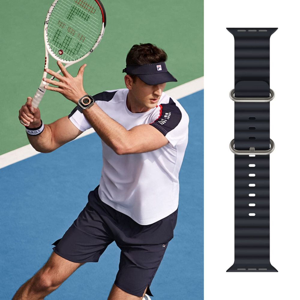 Kryt Tech-Protect Iconband Pro Apple Watch 4/5/6/7/SE/8/9/Ultra 44/45/49mm Black