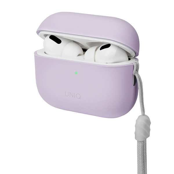 Kryt UNIQ Lino Apple AirPods Pro 2 Silicone lilac lavender
