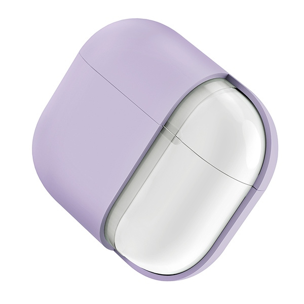 Kryt UNIQ Lino Apple AirPods Pro 2 Silicone lilac lavender