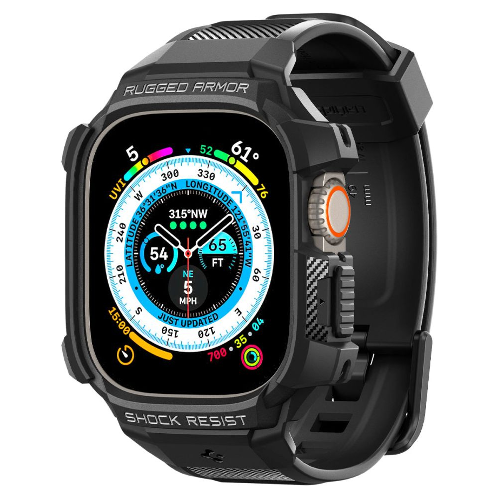 Kryt Belt Spigen Rugged Armor Pro Apple Watch Ultra 1 / 2 / 3 49mm Black