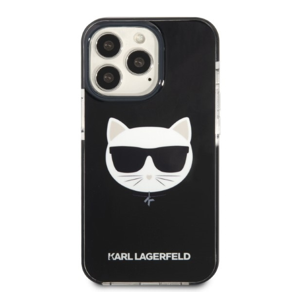 Kryt Karl Lagerfeld KLHCP13XTPECK Apple iPhone 13 black Choupette Head Black