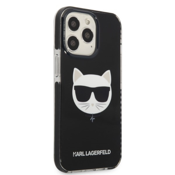 Kryt Karl Lagerfeld KLHCP13XTPECK Apple iPhone 13 black Choupette Head Black