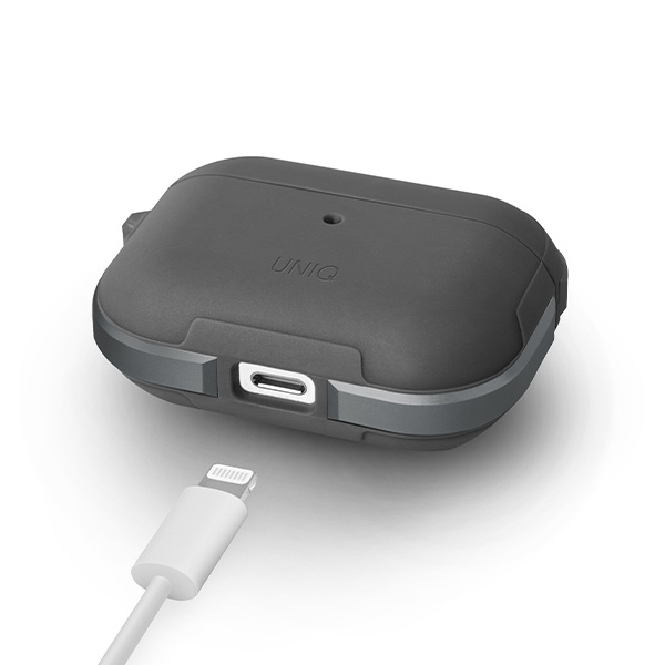 Kryt UNIQ Valencia Apple AirPods Pro gunmetal grey Antimicrobial