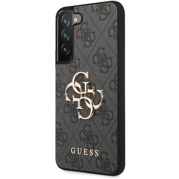 Kryt Guess GUHCS23S4GMGGR Samsung Galaxy S23 grey hardcase 4G Big Metal Logo