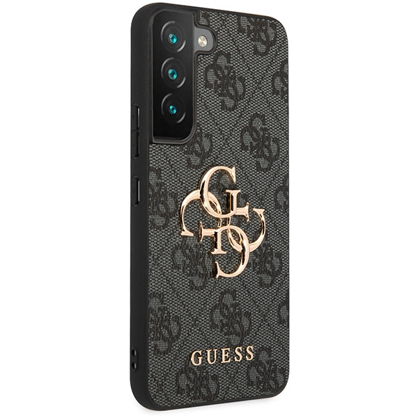 Kryt Guess GUHCS23S4GMGGR Samsung Galaxy S23 grey hardcase 4G Big Metal Logo